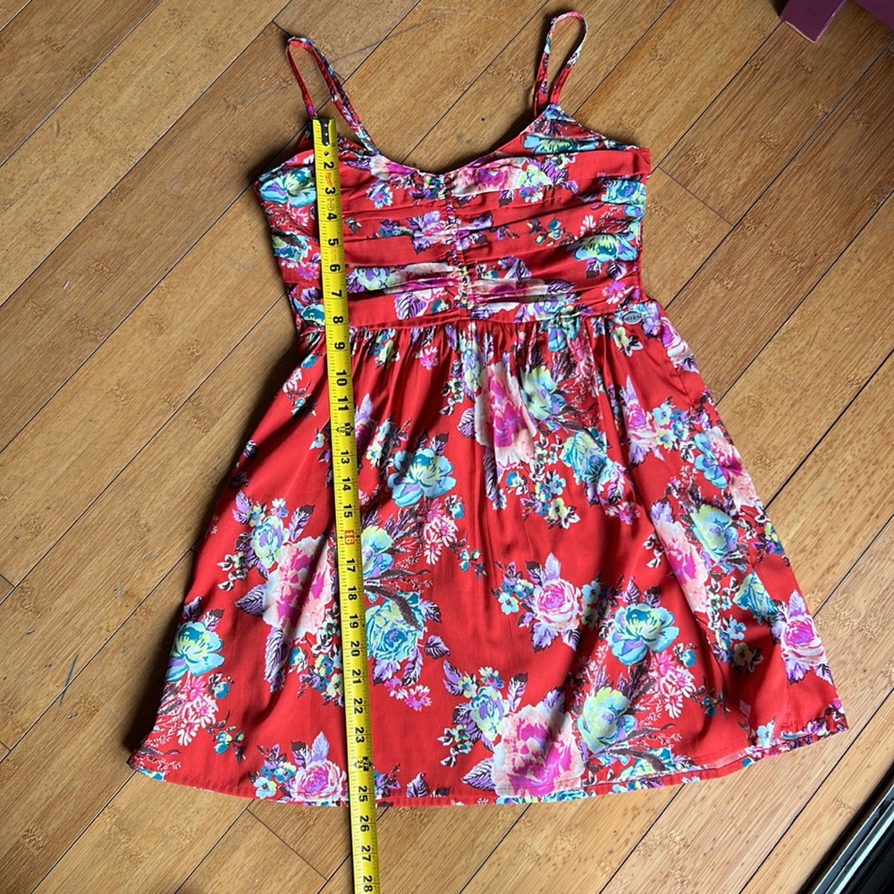 Red Roxy Mini Dress - S - Picture 5 of 10